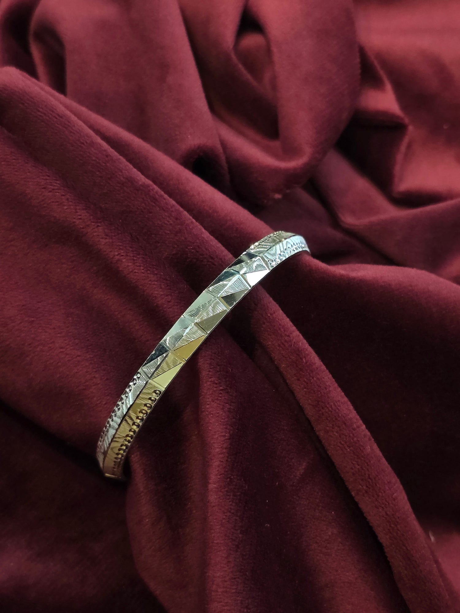 MEN SILVER KADA SIZE 2.5 BK109