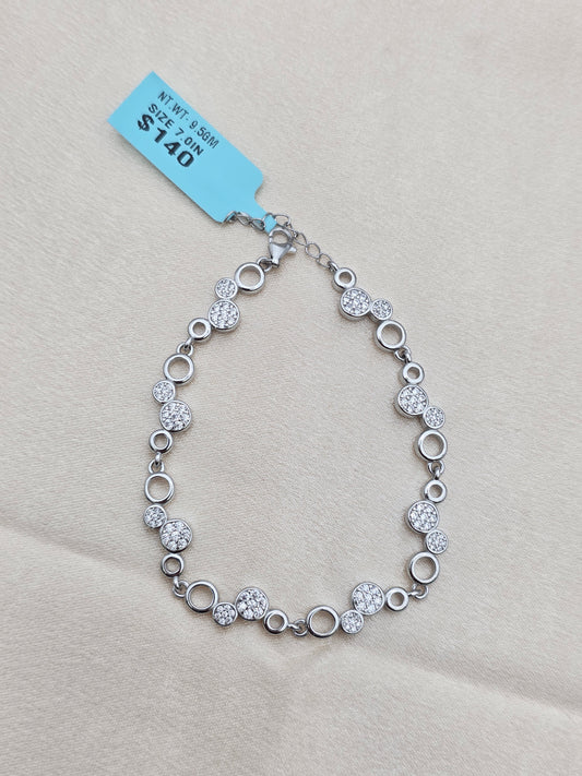 SILVER BRACELET 7.0 IN GB123