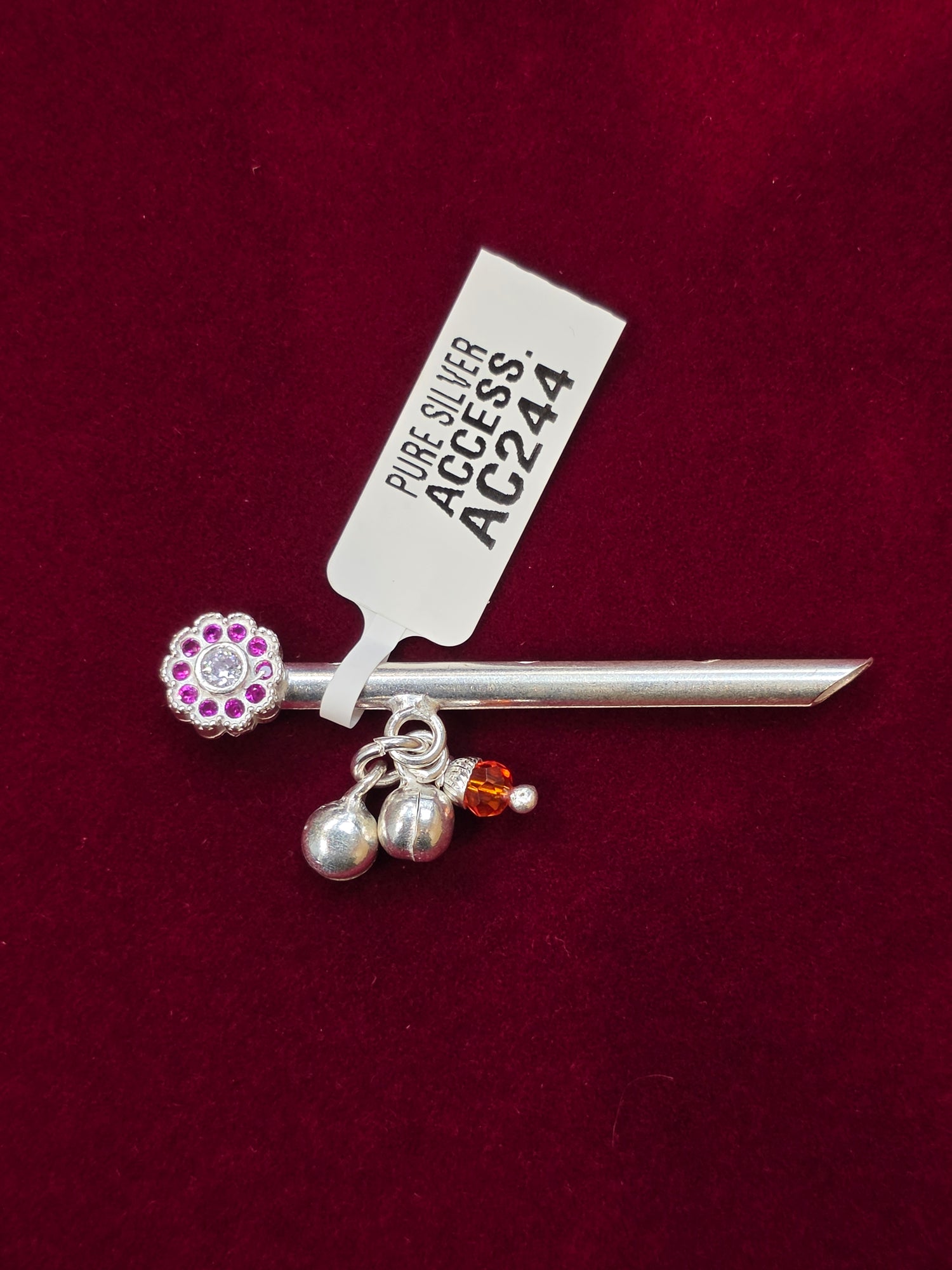 PURE SILVER LADDU GOPAL’S BANSURI AC244